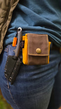Rugged Waxed Canvas Foraging Bag, Hip Pouch by PNWBUSHCRAFT