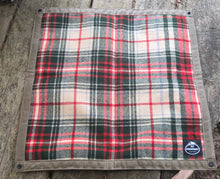 Jr Groundcloth – Waxed Canvas and Vintage Plaid Wool Combo