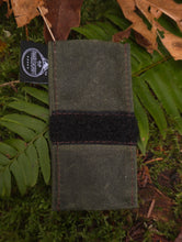 Patch Panel Pocketknife Slip – Double-Layered Waxed Canvas