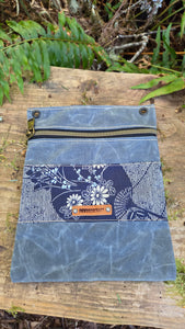 Slate Collection Waxed Canvas Gear Bag, Pouch, and Tray