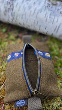 Reclaimed Army Wool Zipper Pouches