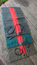 Maple Waxed Canvas Pocketknife Roll-Up – Orange Collection