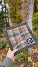 Jr Groundcloth – Green Waxed Canvas & Wool Combo