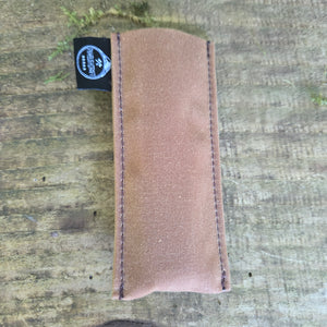 Tiny Pocketknife Bag Slip in Waxed Canvas Tall Size 3 *New Size*