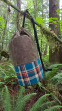 Extra Large Waxed Canvas Cedar Bucket Bag -Make it Monday Edition