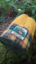 XL Cedar Bucket Bag – Waxed Canvas with Vintage Wool and Smokey the Bear Patch