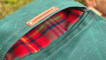 Vintage Wool Roll Up Pouch