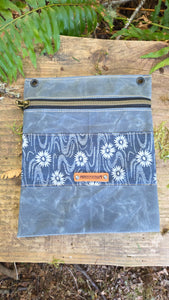Slate Collection Waxed Canvas Gear Bag, Pouch, and Tray