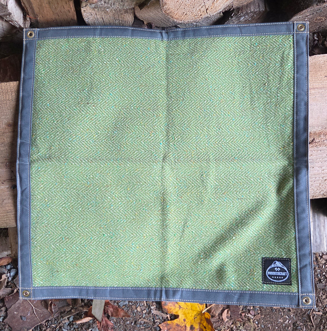 Jr Groundcloth – Waxed Canvas & Wool Combo