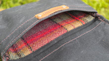 Vintage Wool Roll Up Pouch