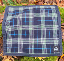 Plaid Wool and Navy Waxed Canvas Junior Ground Cloth *Make it Monday Project*