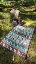 Vintage Moose Waxed Canvas Groundcloth &amp; Carry Bag Set