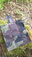 Woodland Camo Waxed Canvas Foraging Bag, Hip Pouch by PNWBUSHCRAFT
