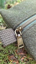 Reclaimed Army Wool Zipper Pouch