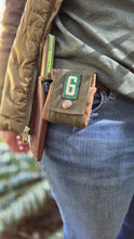 Rugged Waxed Canvas Foraging Bag, Hip Pouch Heritage Number Series Part 2