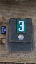 Rugged Waxed Canvas Foraging Bag, Hip Pouch Heritage Number Series Part 2