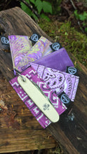 Purple Pocketknife Slips in Waxed Canvas