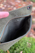 Reclaimed Army Wool Zipper Pouch Various Sizes