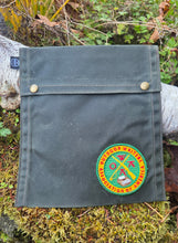 Vintage Outdoor Writers Waxed Canvas Notebook Pouch