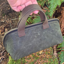 The Sidekick Waxed Canvas Zipper Bag *Make it Monday*