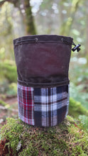 Cedar Bucket Bag with Outside Pockets featuring Flannel