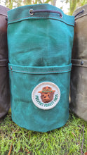 Smokey Bear Waxed Canvas Bucket Bags