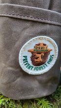 Smokey Bear Waxed Canvas Bucket Bags