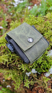 Bigger Waxed Canvas Foraging Pouch , Hip Bag * New*