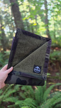U.S. Military Wool and Woodland Camo Jr. Groundcloth