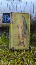 Vintage Robert Kaufman Fish Knife Slip Handmade Waxed Canvas Pocketknife Sleeve Upstream