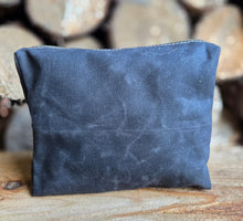 Black Waxed Canvas Grooming Bag – Built for the Trail, the Truck, and the Cabin