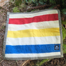 Mid Century JCPenney Wool Camp Blanket Jr. Groundcloth *Make it Monday*