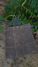 Rugged Waxed Canvas Foraging Bag, Hip Pouch Heritage Number Series Part 2