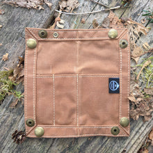 EDC Waxed Canvas Travel Tray for your Gear and EDC 3.0 Deeper Pocket *New Size*