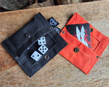 Waxed Canvas Tiny Pouch for Dice, Fire Kits or Wallets