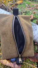 Reclaimed Army Wool Zipper Pouch