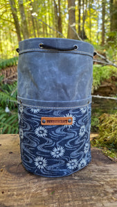 Slate Collection Waxed Canvas Gear Bag, Pouch, and Tray