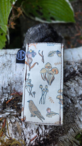 Mushroom Pocketknife Slips in Waxed Canvas