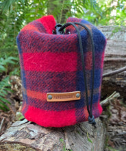 PNWBUSHCRAFT Wool & Leather Bucket Bag