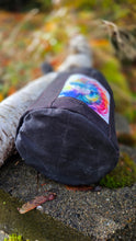 Black Waxed Canvas Bucket Bag – Dragon Vibes, Built for the Wild