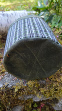 Small Cedar Bucket Bag with Plaid Pockets