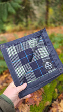 Plaid Wool and Navy Waxed Canvas Junior Ground Cloth *Make it Monday Project*