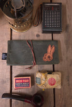 Death Bunny Waxed Canvas Roll Up