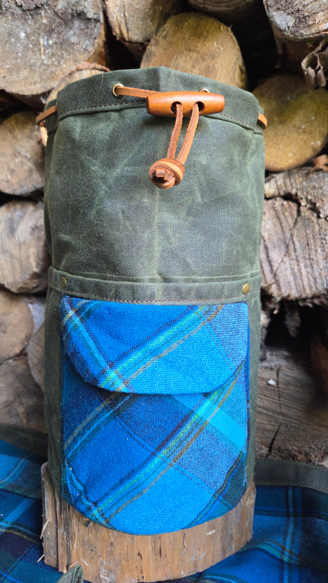 Pendleton Wool and Waxed Canvas Gear Collection Groundcloth, Bags, Pouch, and Tray