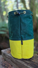One of a Kind Patchwork Mushroom Cedar Bucket Bag with Pockets