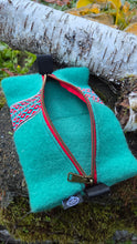PNWBUSHCRAFT Vintage Wool Zipper Pouch with Trim