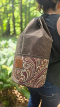 Heritage Extra Large Waxed Canvas Weekend Bag – Vintage Paisley Edition