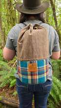 Extra Large Waxed Canvas Cedar Bucket Bag -Make it Monday Edition