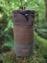 Pieced Vintage Army Wool Bucket Bag