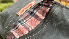 Vintage Wool Roll Up Pouch